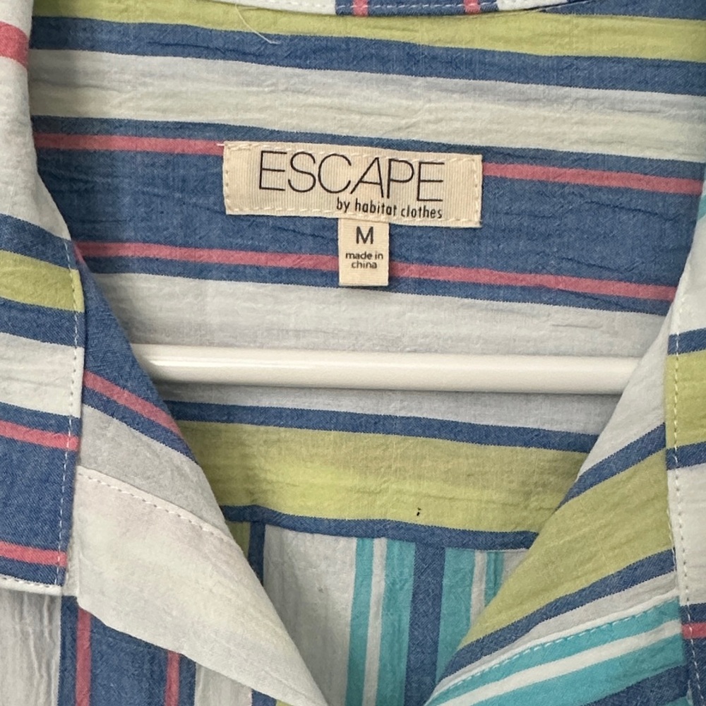 Habitat Women's Striped Tunic - Blue, Green, Pink